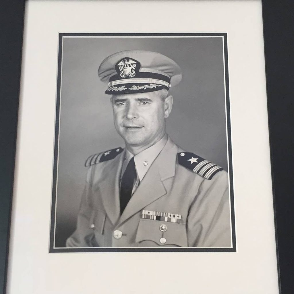 Portrait of U.S. Navy Commander Harold H. Sullivan.